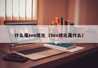 什么是seo优化（Seo优化是什么）