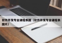 软件开发专业课程表图（软件开发专业课程表图片）