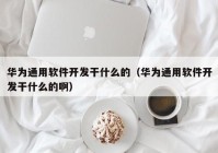 华为通用软件开发干什么的（华为通用软件开发干什么的啊）