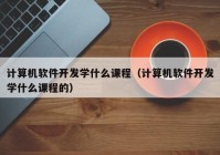 计算机软件开发学什么课程（计算机软件开发学什么课程的）