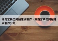 湖南营销型网站建设制作（湖南营销型网站建设制作公司）